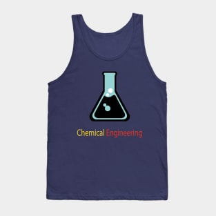 Chemical engineering text, chemistry, engineer Tank Top